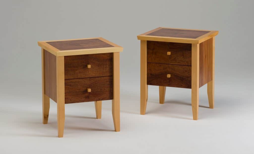 bedside tables timber